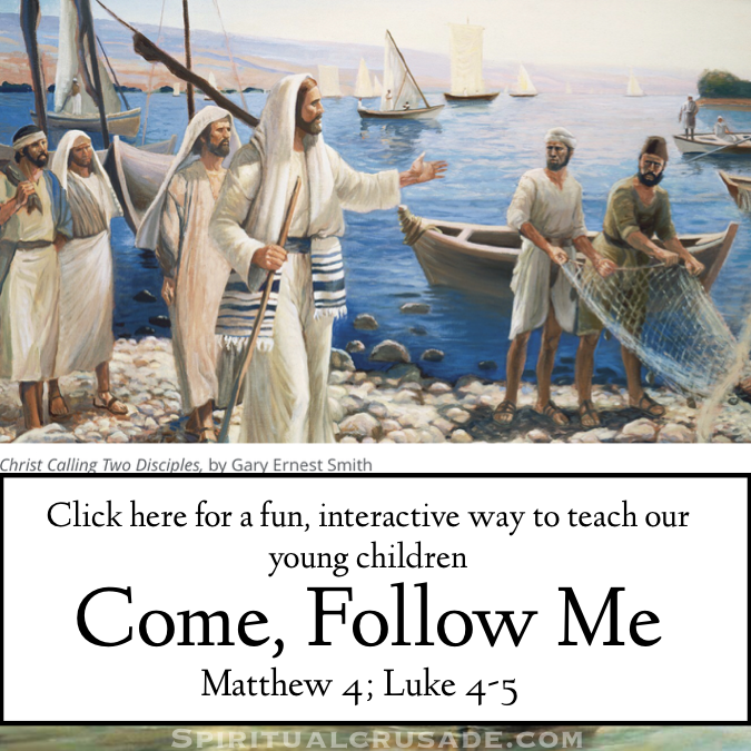 Come, Follow Me Matthew 4; Luke 45 Spiritual Crusade