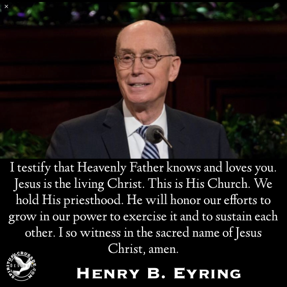 10 Quotes From “The Power Of Sustaining Faith” By Henry B. Eyring ...