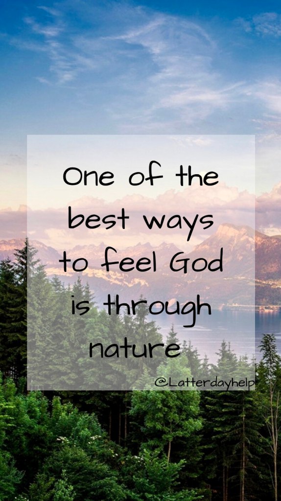 One Of The Best Ways To Feel God's Love Is Through Nature Phone Wallpaper |  Spiritual Crusade