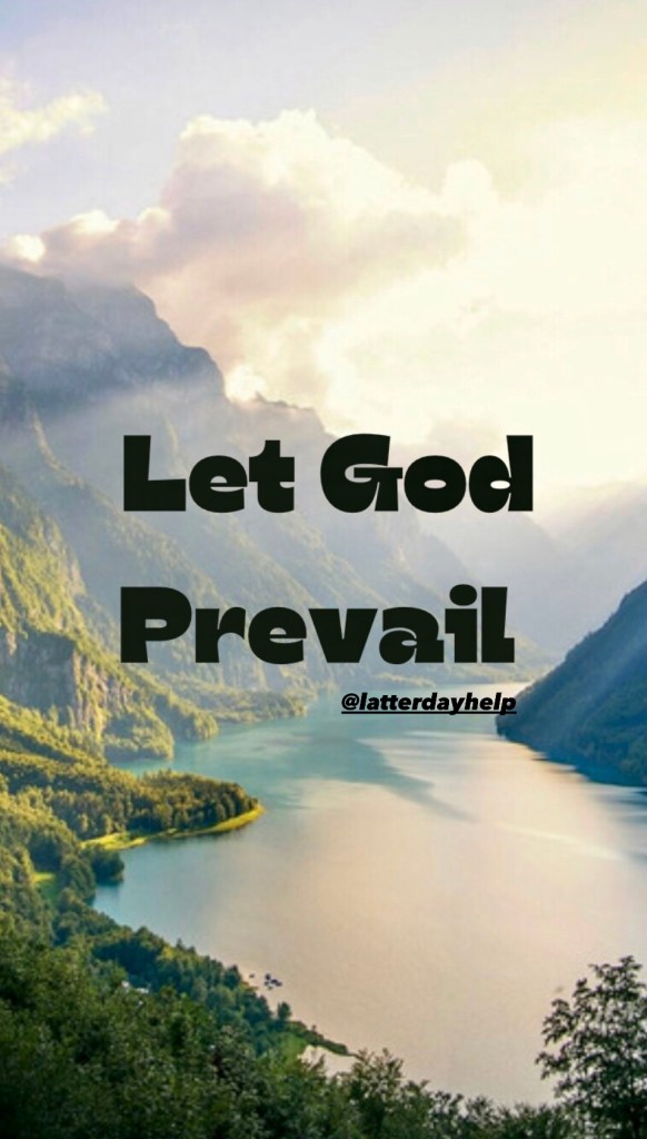 Let God Prevail Phone Wallpaper | Spiritual Crusade