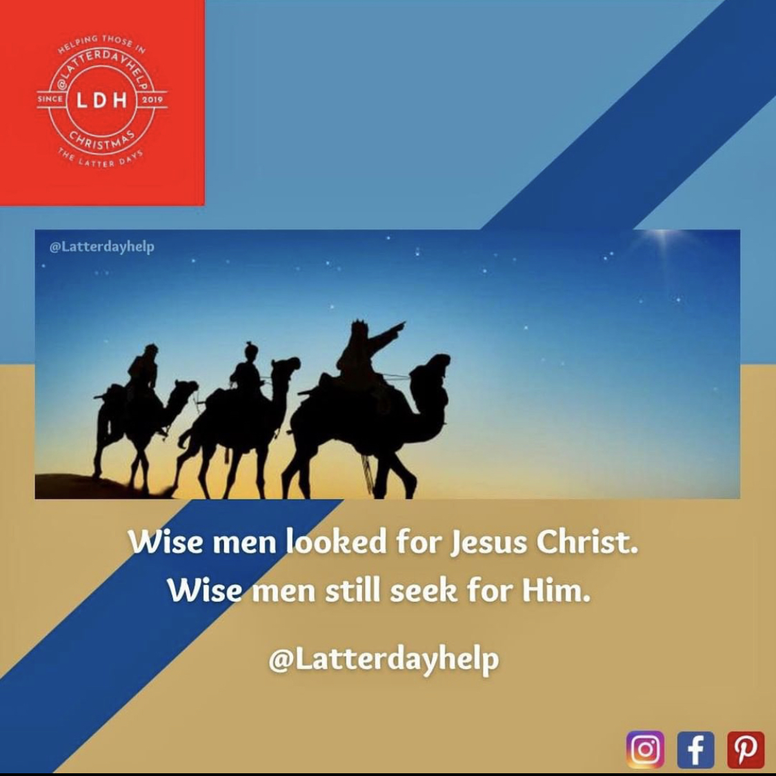 Wise Men And Women Keep Seeking For Christ Latterdayhelp Christmas