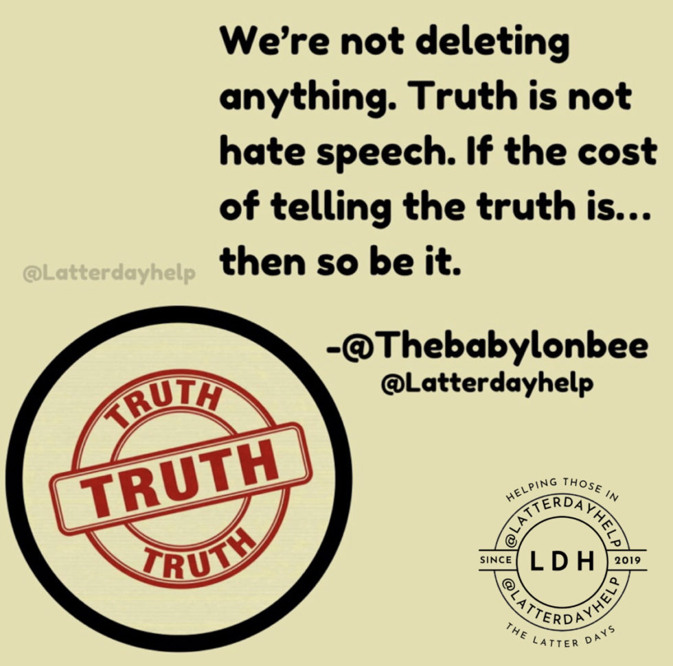 Truth Is Worth Telling No Matter What Latterdayhelp Quotes truth-is-worth-telling-no-matter-what-latterdayhelp-quotes
