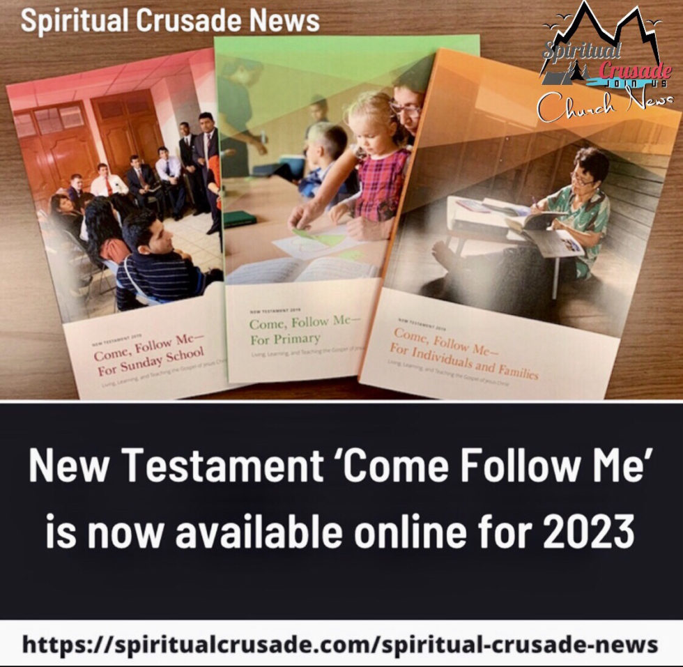 New Testament Follow Me’ is now available online for 2023