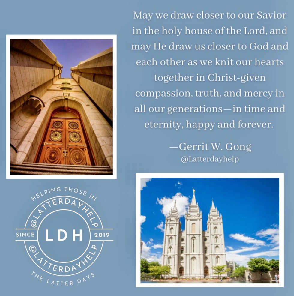 Draw Savior Draw Closer To The Savior In His House -Latterdayhelp Quotes ...